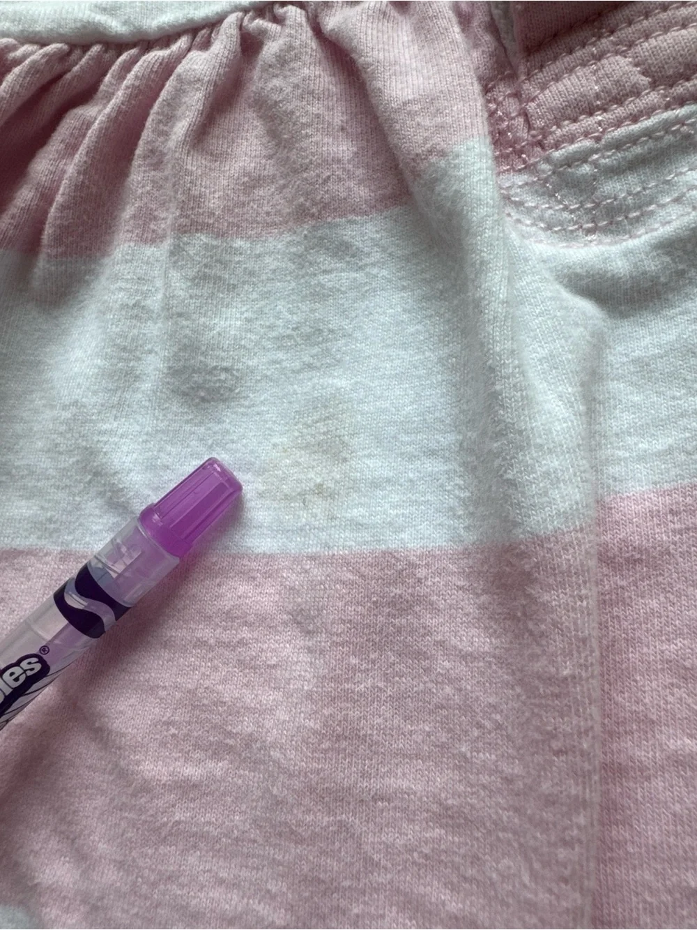 Ralph Lauren Pink and White Striped Polo Dress with Matching Bloomer